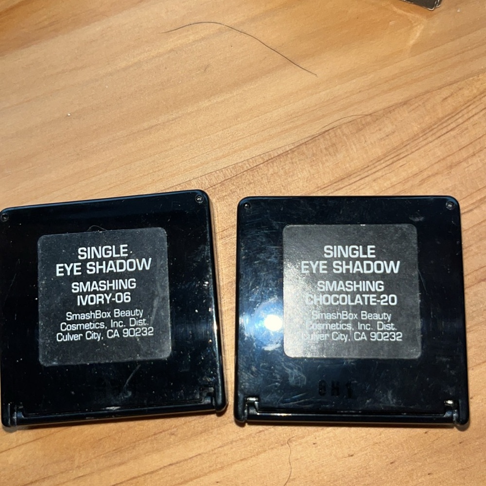Smashbox Lot of Eyeshadow (chocolate & ivory) NWT - Picture 2 of 3